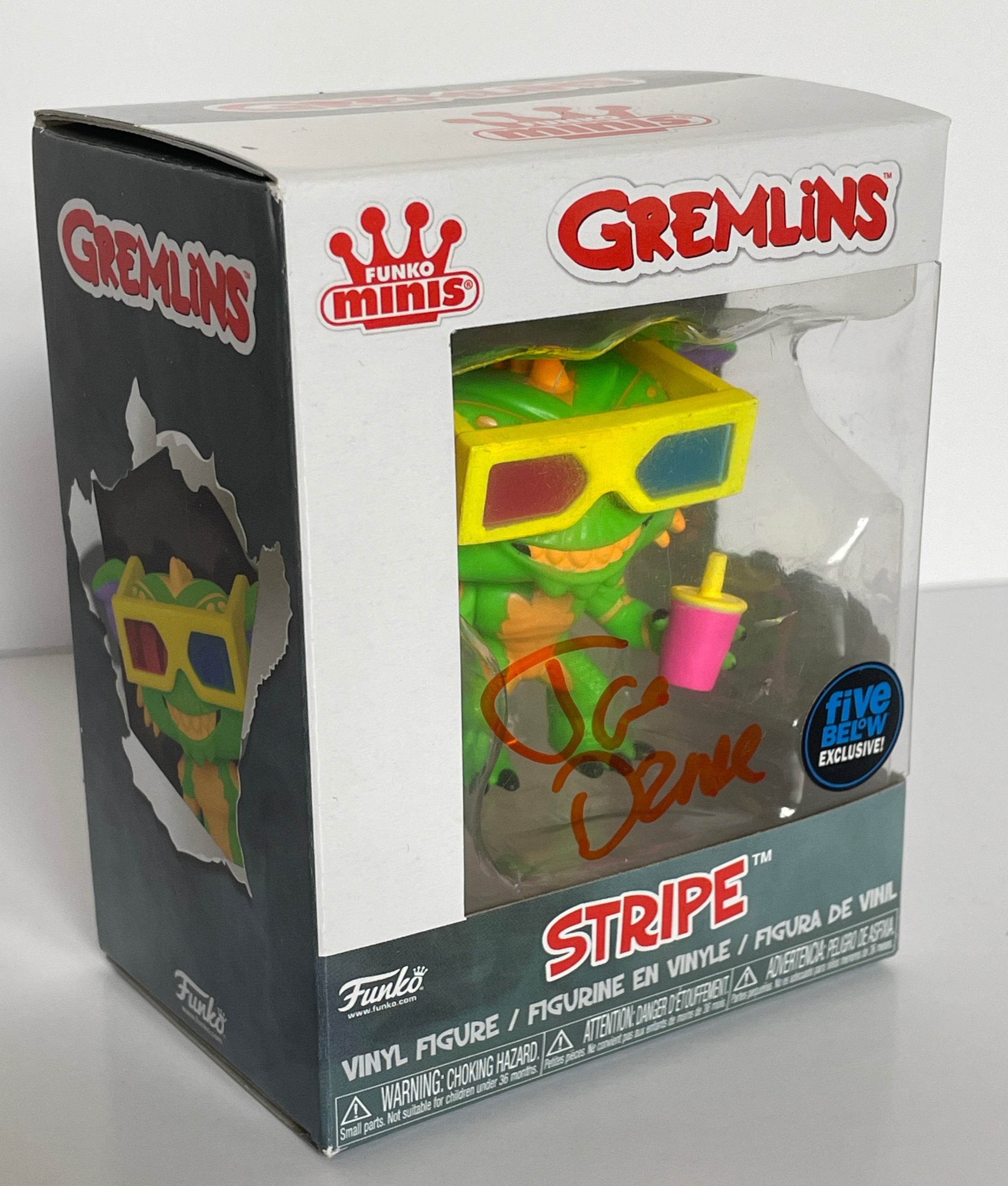 Interstellar Collectibles Inc - Gremlins Funko Minis Joe Dante Signed 1