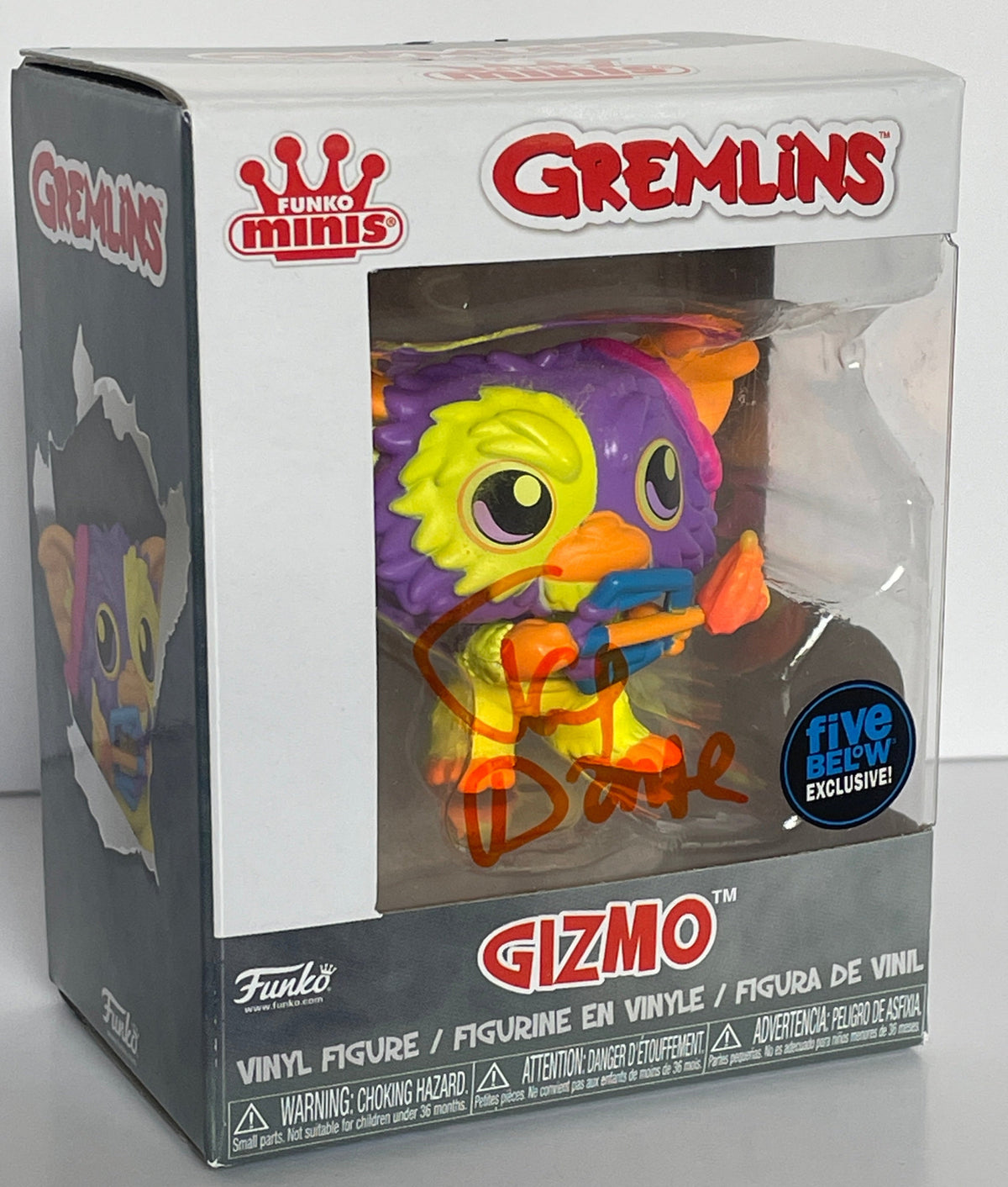 Interstellar Collectibles Inc - Gremlins Funko Minis Joe Dante Signed 7