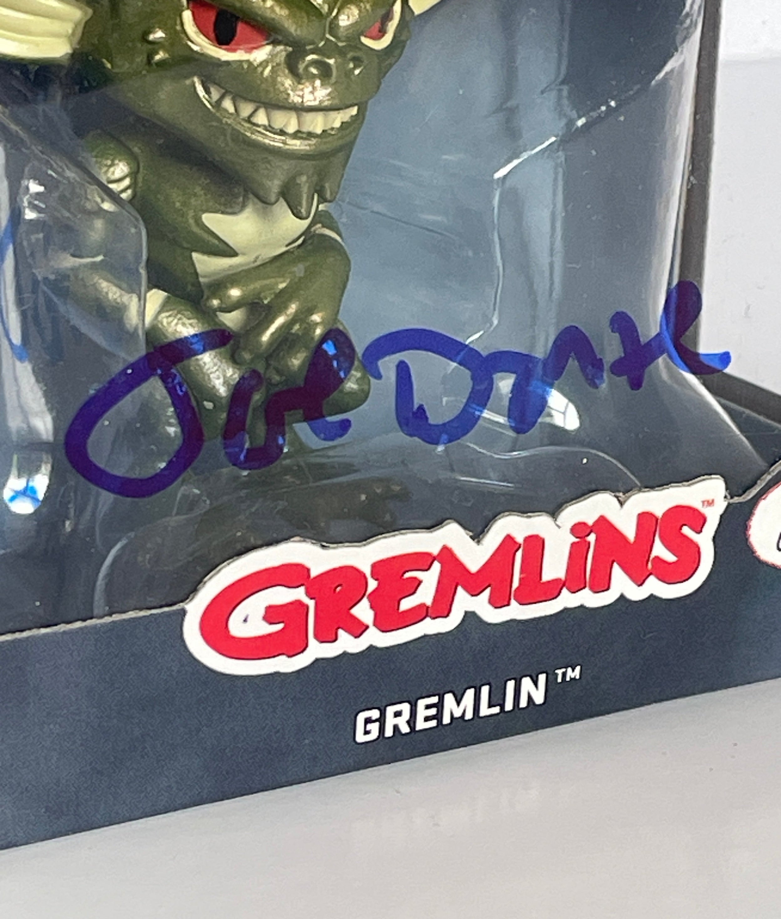 Interstellar Collectibles Inc - Gremlins MetalFigs Joe Dante Signed 2