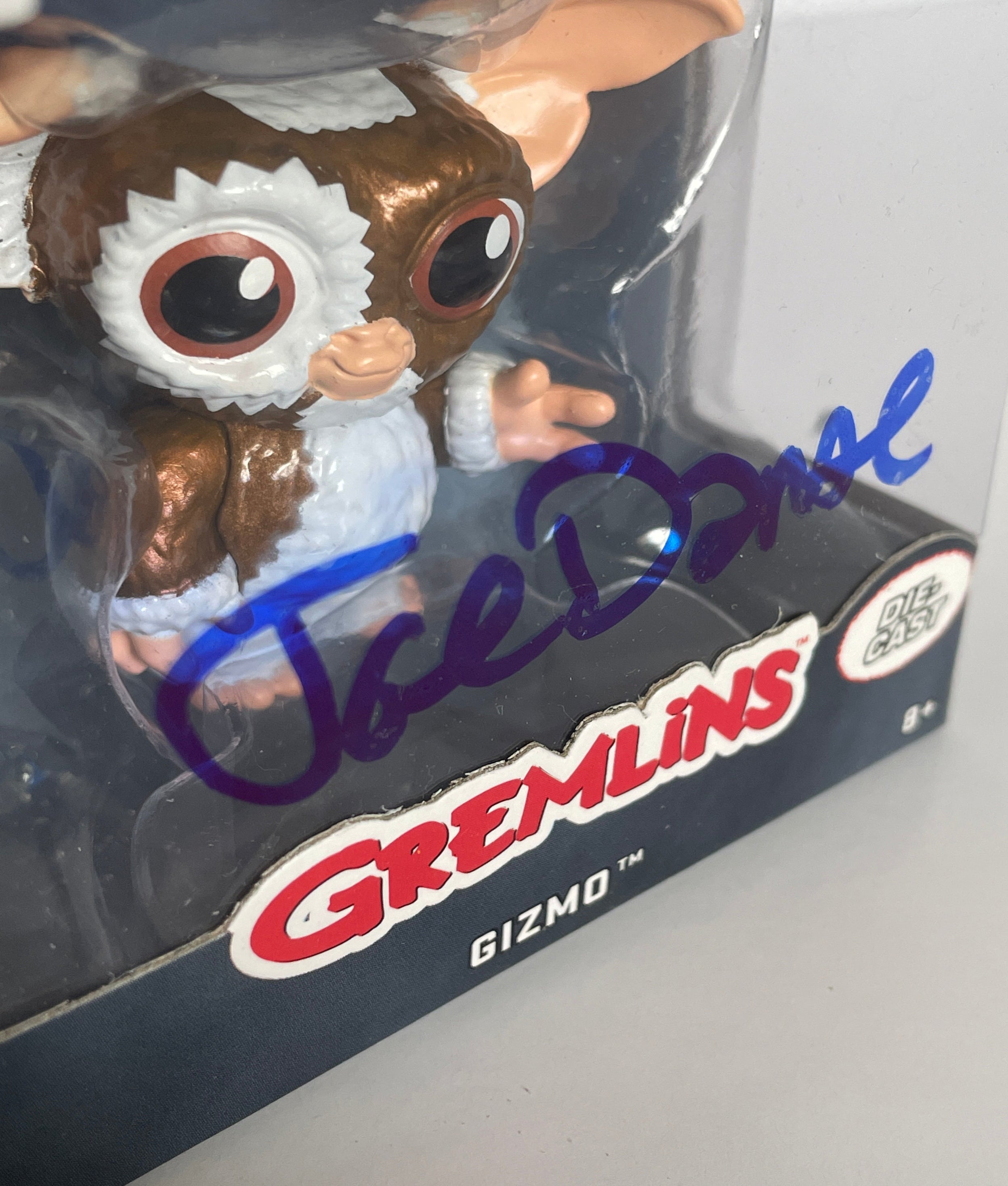 Interstellar Collectibles Inc - Gremlins MetalFigs Joe Dante Signed 8