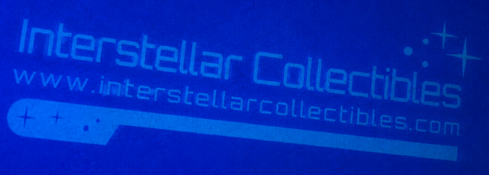 Interstellar Collectibles Inc - Authenticity UV Ink Logo
