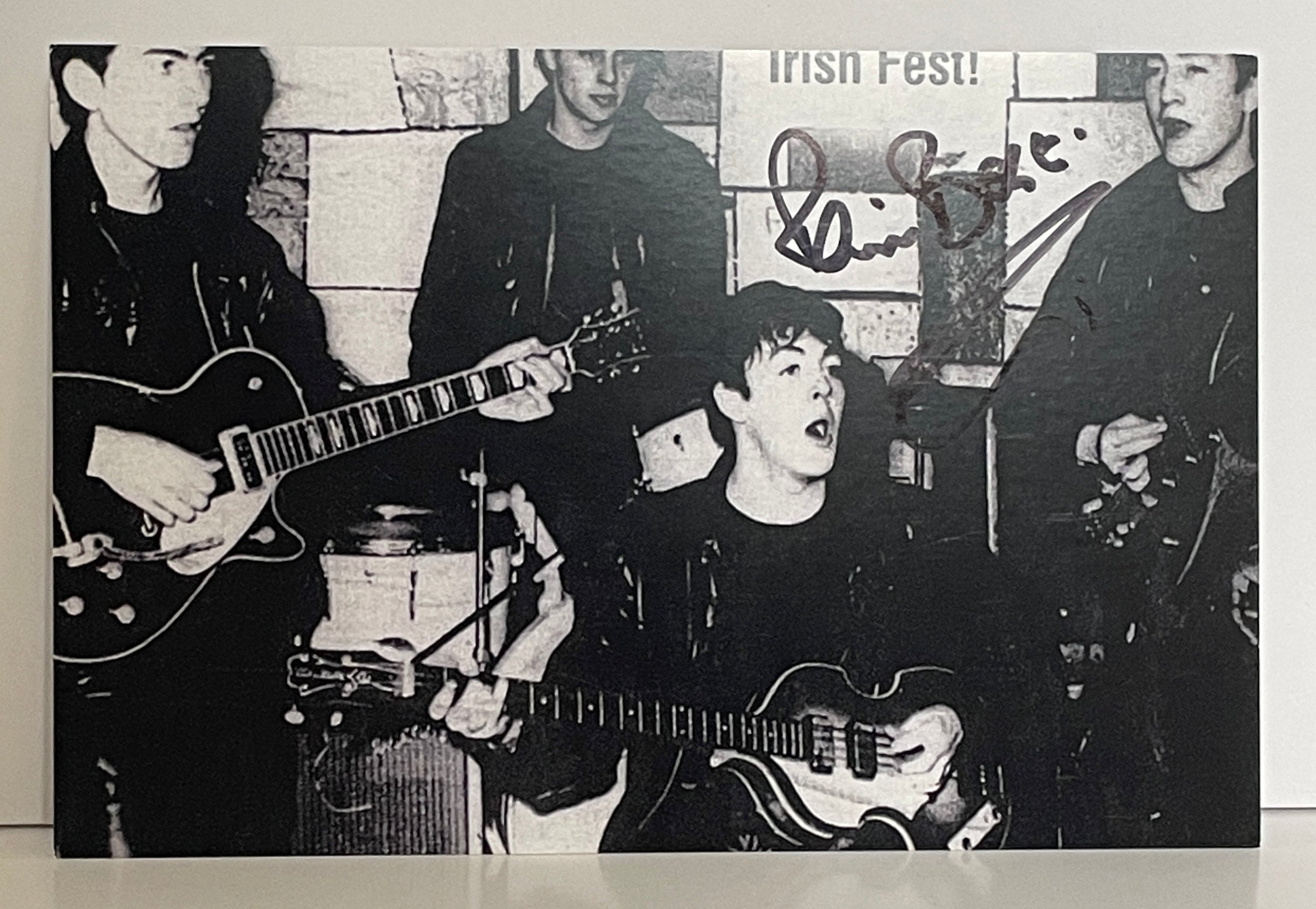 Interstellar Collectibles Inc - Pete Best Signed Photo 3