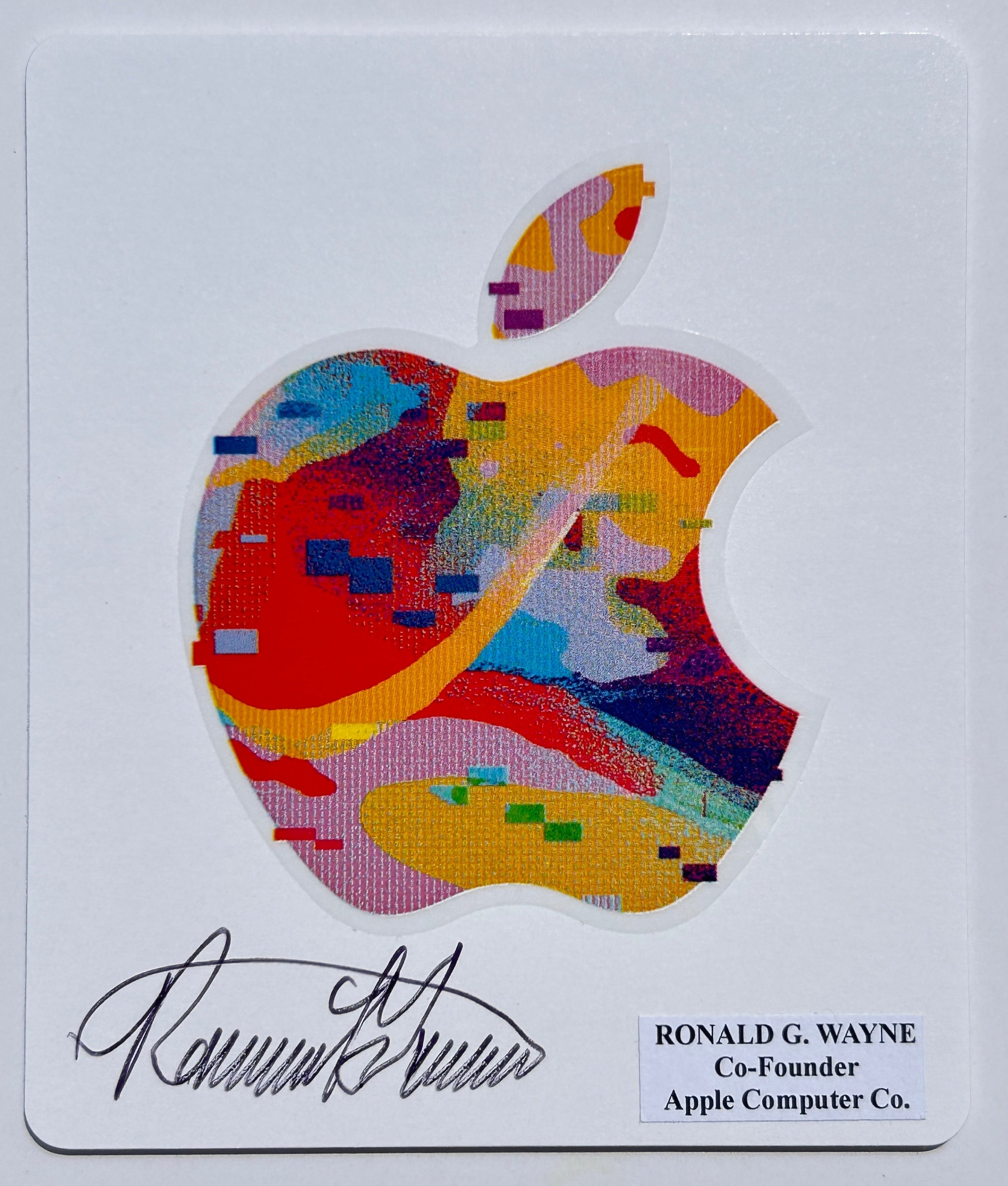 Interstellar Collectibles Inc - Ronald G. Wayne Signed Apple Gift Card G