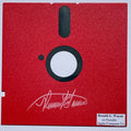 Interstellar Collectibles Inc - Ronald G. Wayne Signed Floppy Disk Red 1