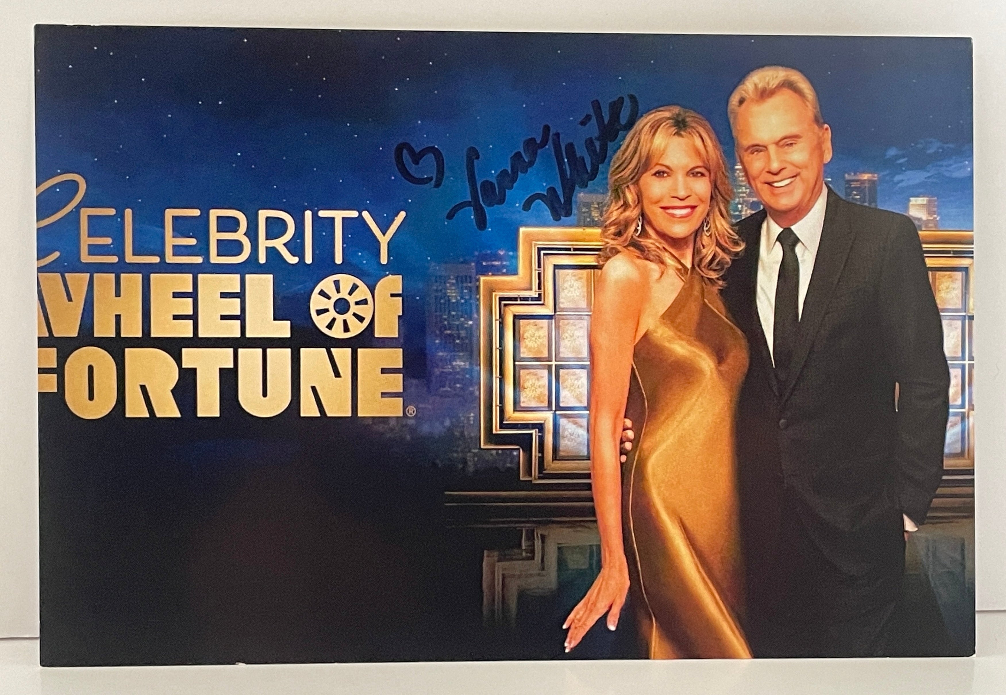 Interstellar Collectibles Inc - Vanna White Signed Photo 1