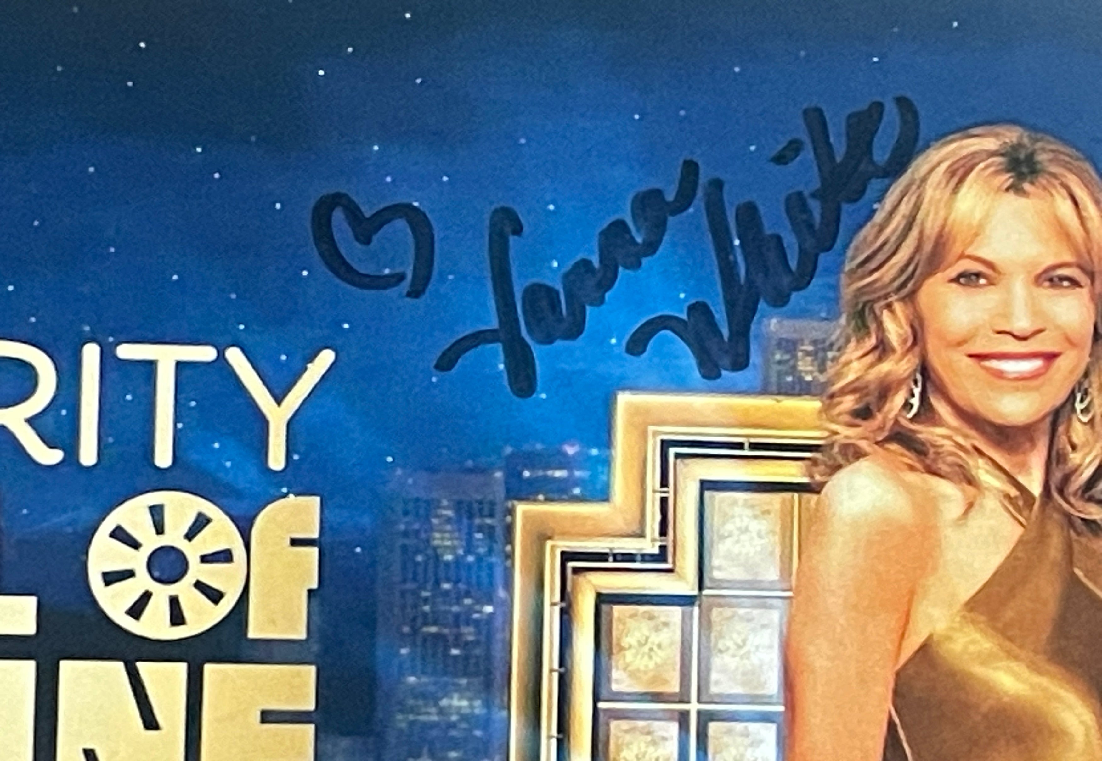 Interstellar Collectibles Inc - Vanna White Signed Photo 2