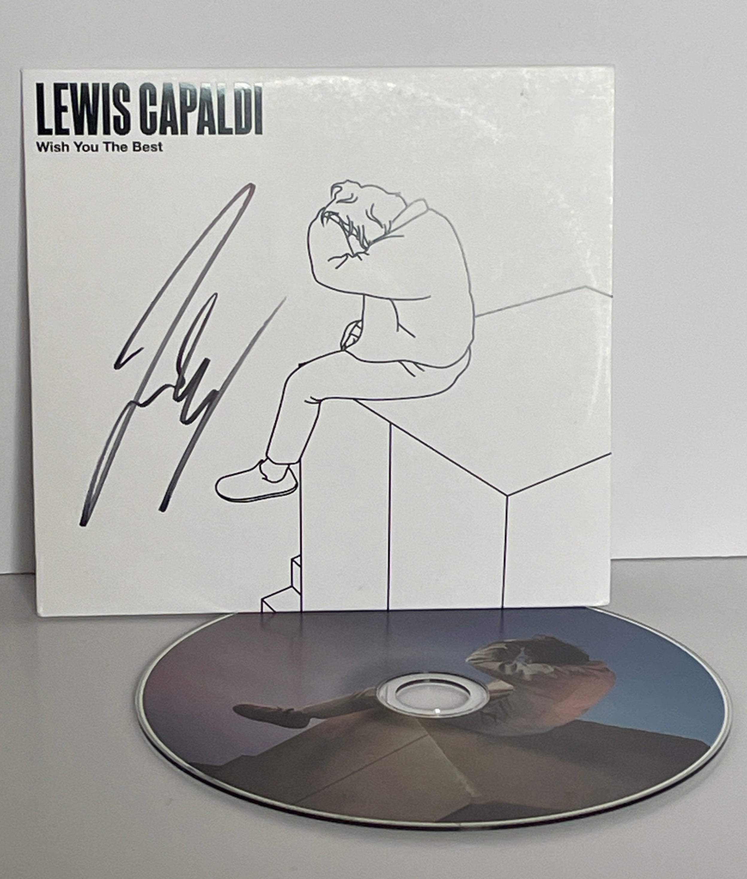 Interstellar Collectibles Inc – Wish You The Best Lewis Capaldi CD Signed 1